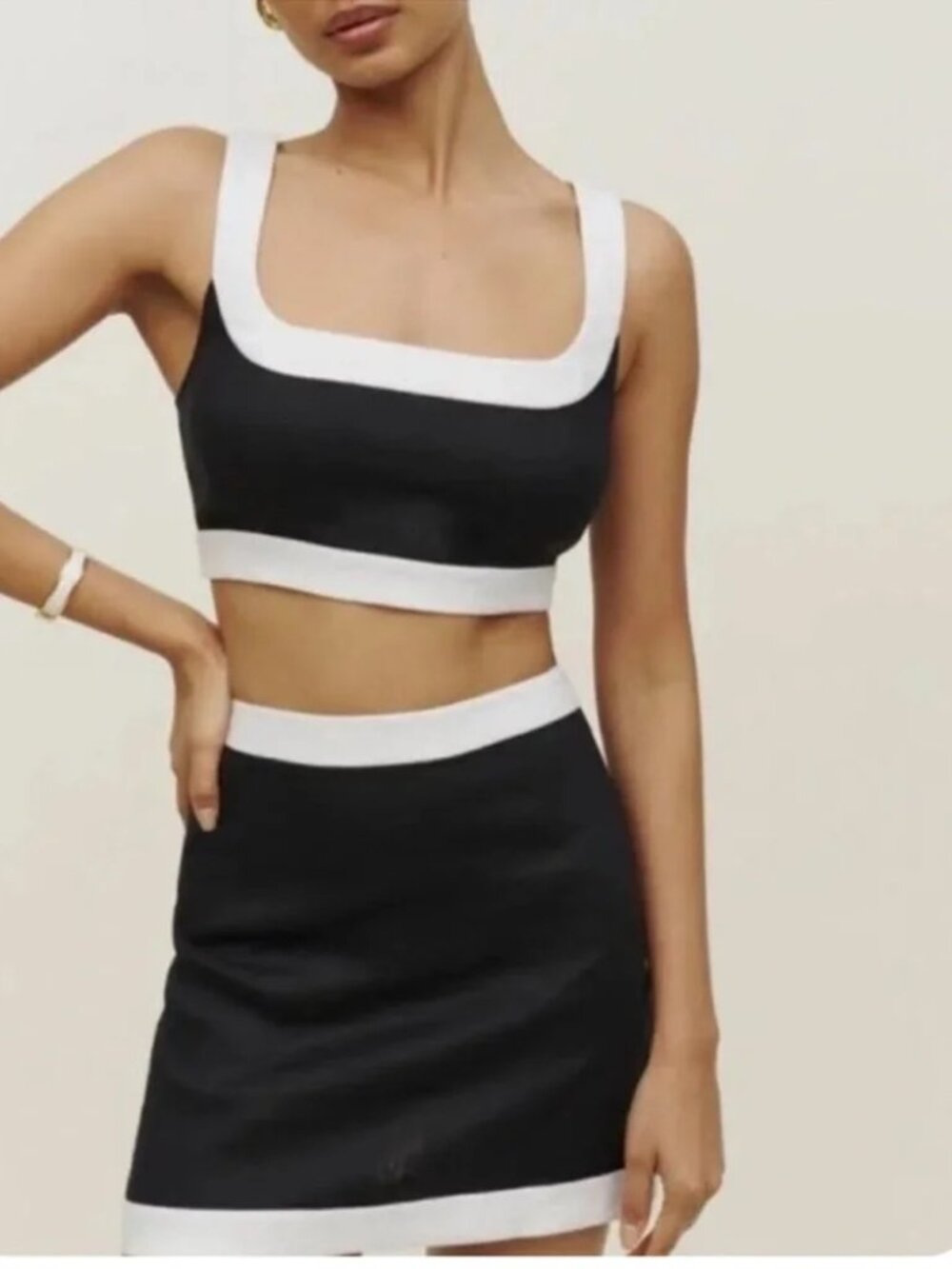 Reformation Robbie Linen Two Piece